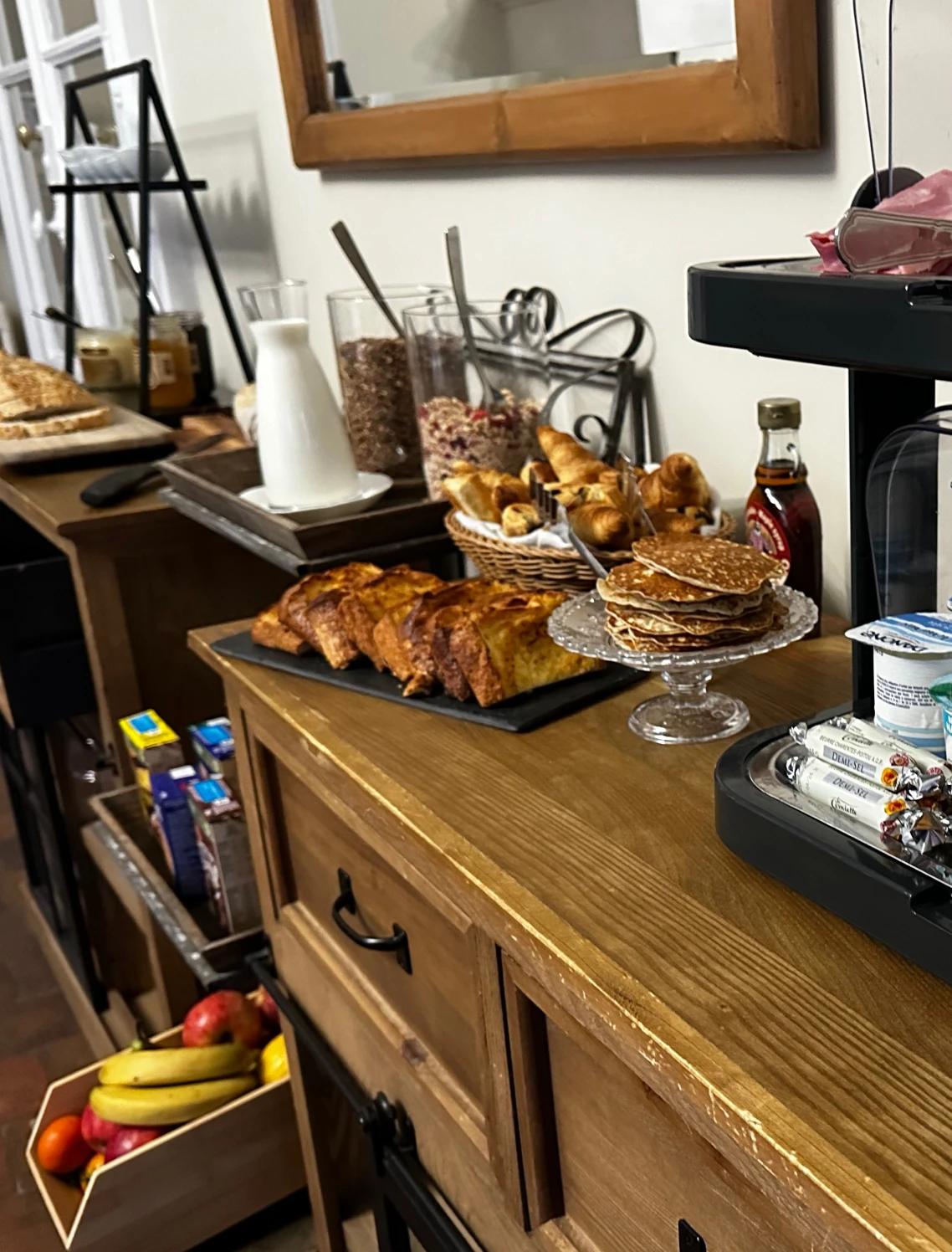 Petit déjeuner - Hôtel les Grands Chênes